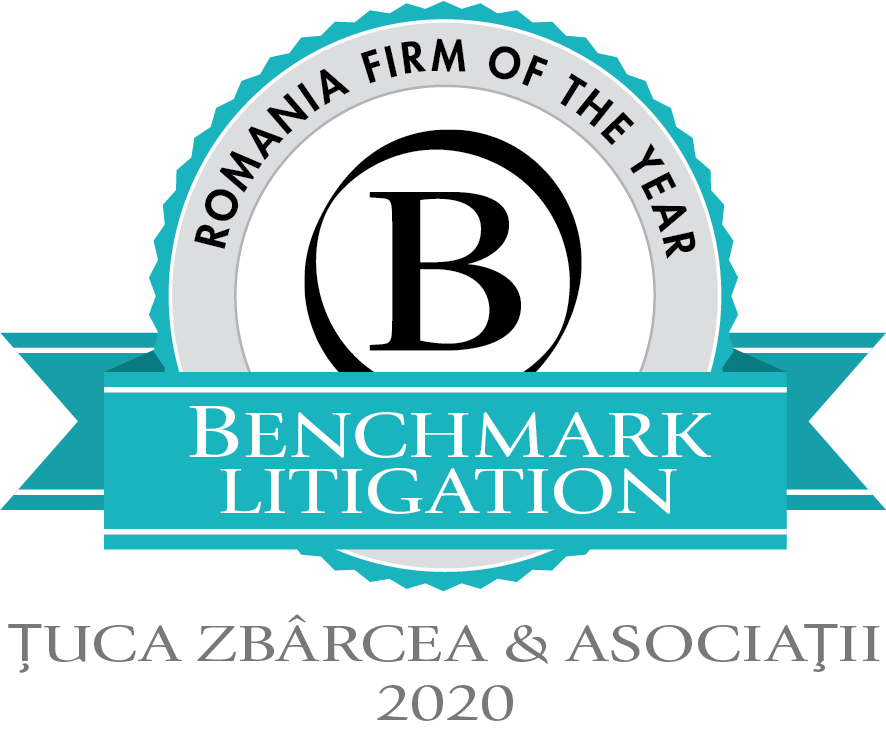 Dispute Resolution Law Firm of the Year Award: Romania (Benchmark Litigation Europe Award 2021)